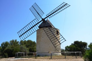 Le moulin du bonheur à Porquerolles