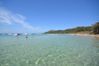 Plage Notre Dame - eau turquoise