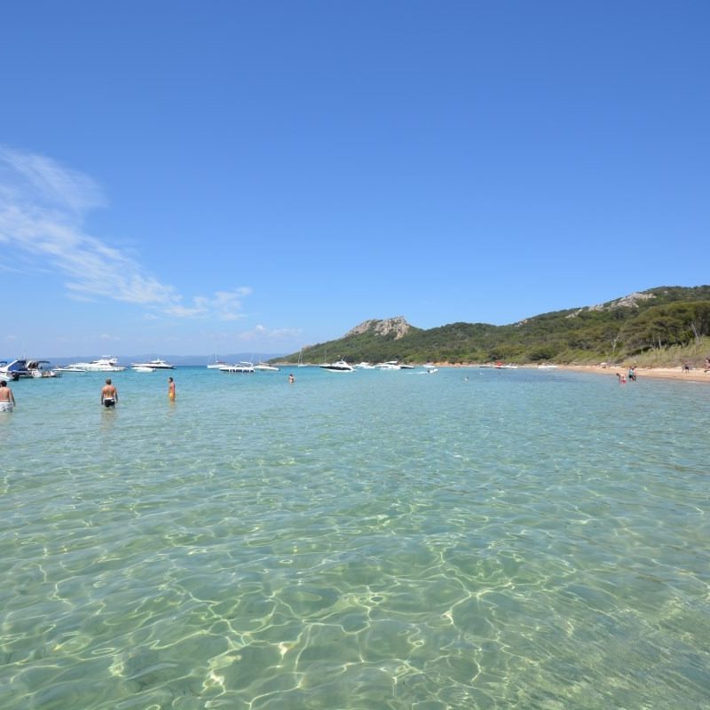 Plage Notre Dame - eau turquoise